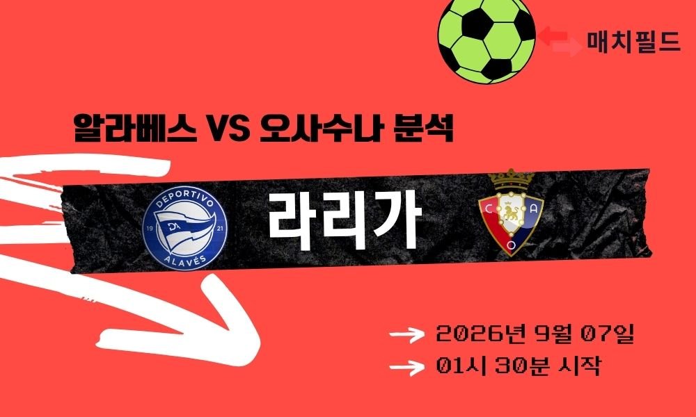 2026년 9월 7일 알라베스 vs 오사수나 라리가 분석