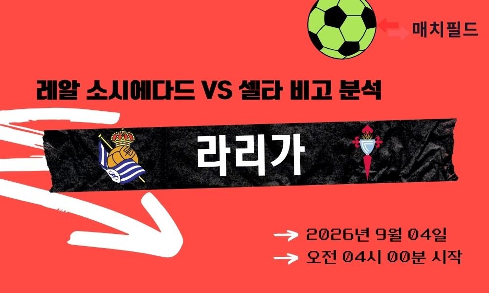 2026년 9월 4일 레알 소시에다드 vs 셀타 비고 라리가 분석