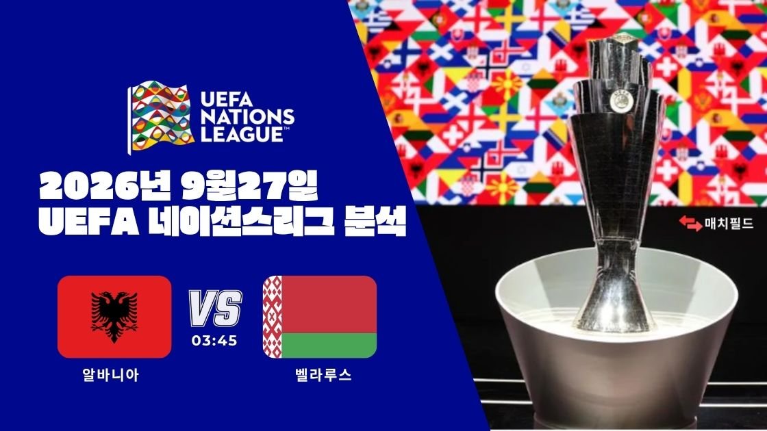 2026년 9월 27일 알바니아 vs 벨라루스 UEFA 네이션스리그 분석