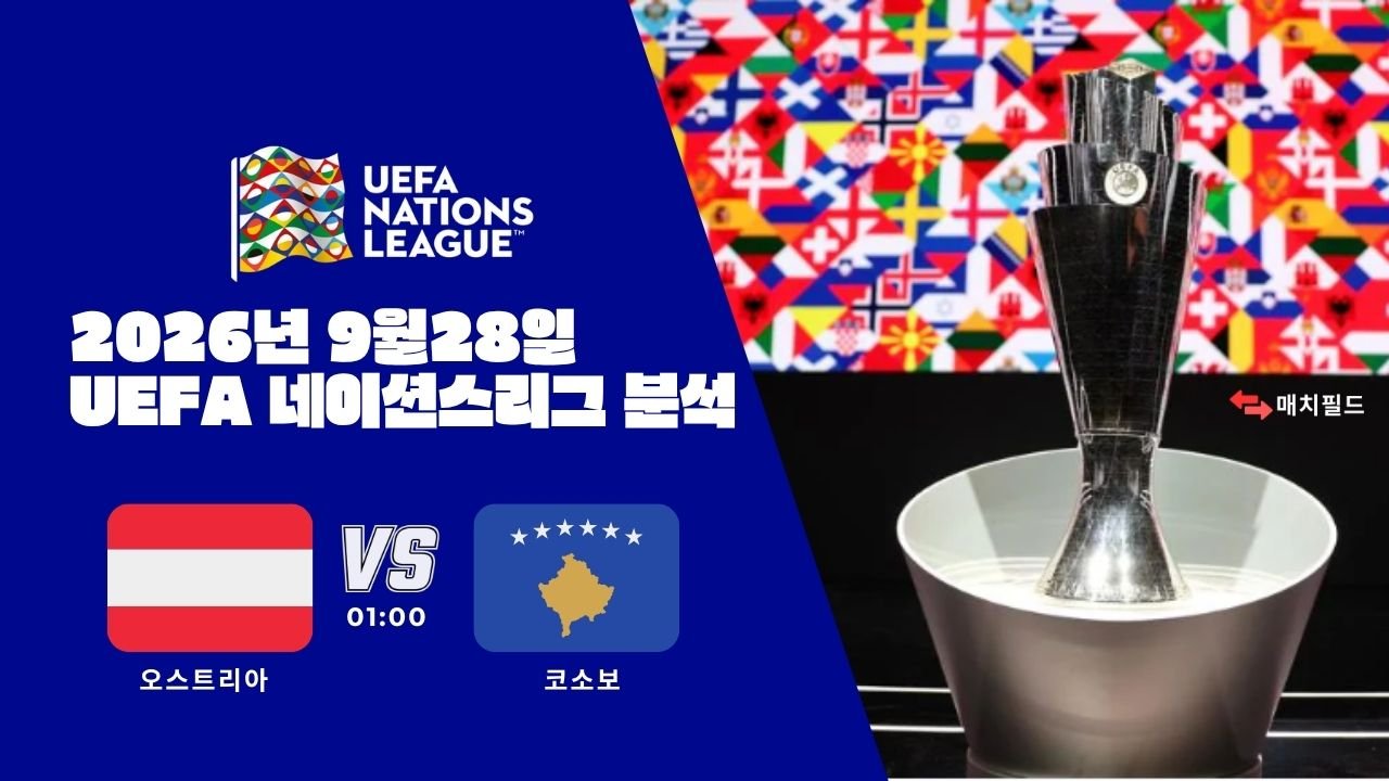 2026년 9월 28일 오스트리아 vs 코소보 UEFA 네이션스리그 분석
