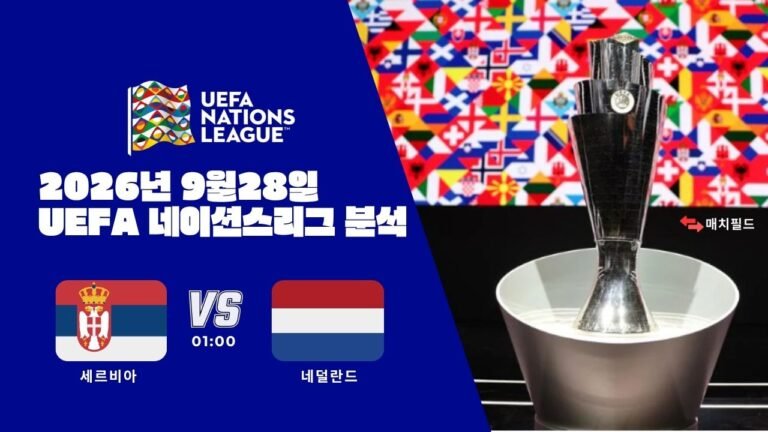 2026년 9월 28일 세르비아 vs 네덜란드 UEFA 네이션스리그 분석