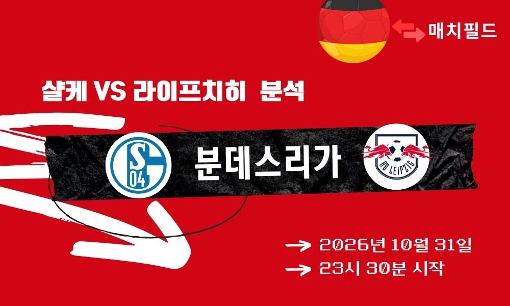 샬케 vs 라이프치히 분데스리가 분석