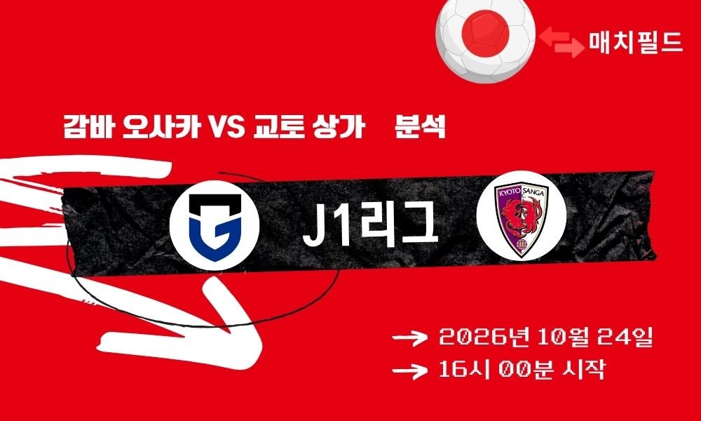 감바 오사카 vs 교토 상가 J1리그 분석