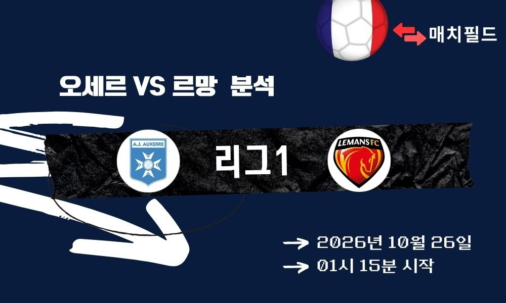 오세르 vs 르망 리그1 분석