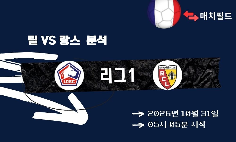 릴 vs 랑스 리그1 분석
