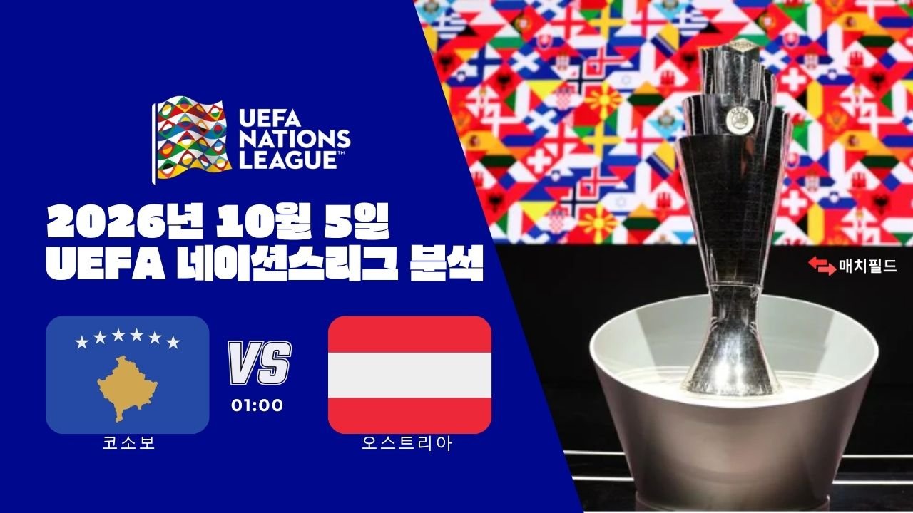 2026년 10월 5일 코소보 vs 오스트리아 UEFA 네이션스리그 분석