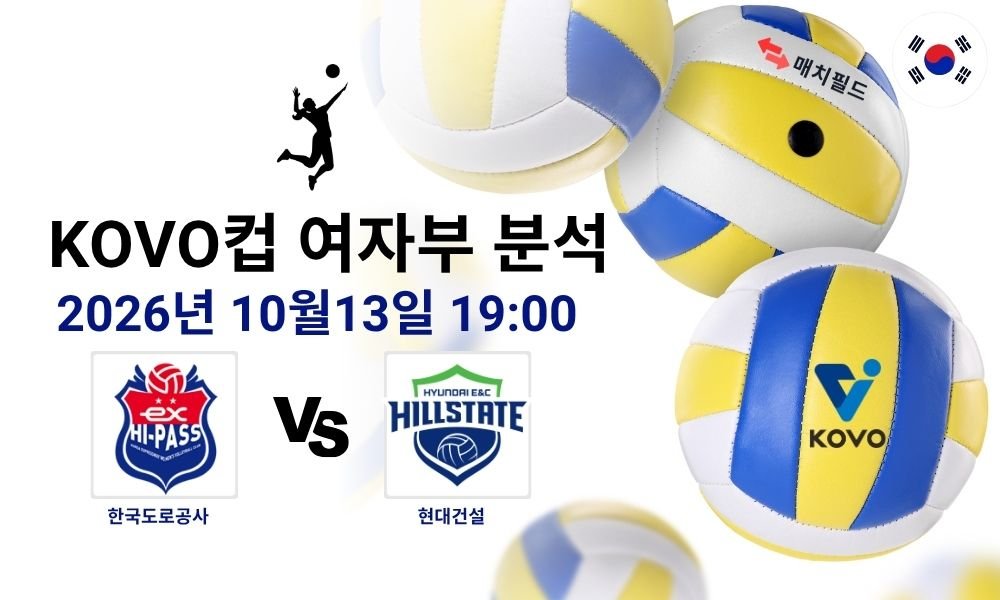2026년 10월 14일 한국도로공사 vs 현대건설 KOVO 컵대회 여자부 분석